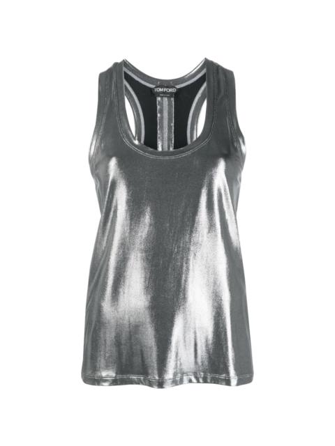 TOM FORD laminated tank top