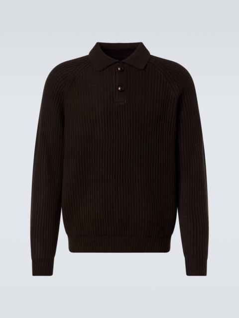 arch4 Mr Darius cashmere polo sweater