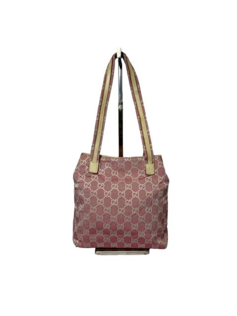 GUCCI Vtg🔥Authentic Gucci Monogram GG Pink Mini Tote bag