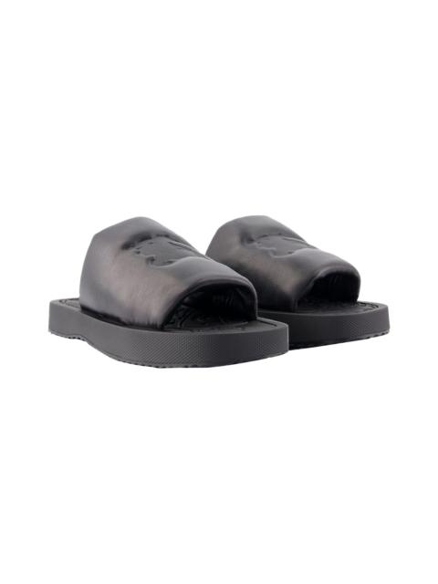 Burberry Burberry Women's Lambskin Leather LF Knight Slab Sandal, Size 41, Never Worn
(Authentic Pre-Loved)