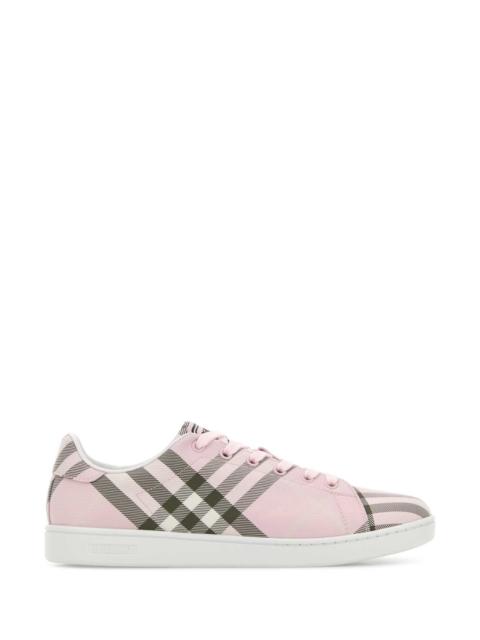 Burberry Burberry Women Embroidered Canvas Sneakers