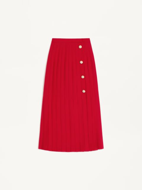 Valentino GEORGETTE MIDI SKIRT