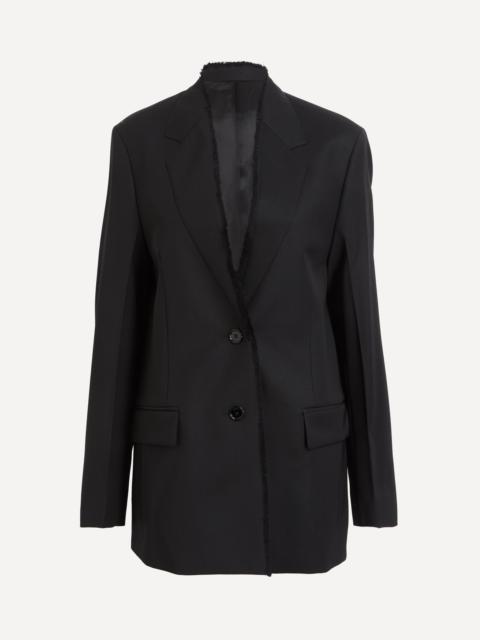 TOTEME Raw Lapel Jacket