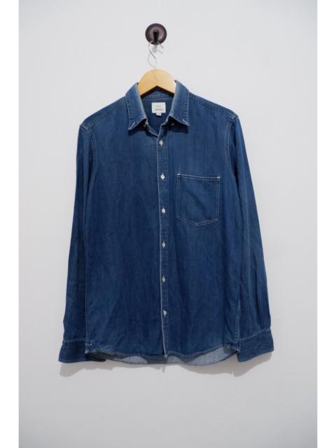 Other Designers Japanese Brand - Blue Work Japan Denim Shirt