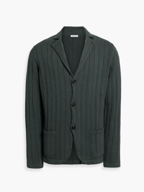 Other Designers Ribbed cotton cardigan