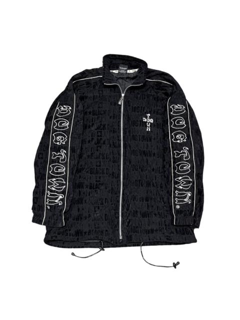 Other Designers Vintage Dogtown Black Dragon Monogram Coach Jacket