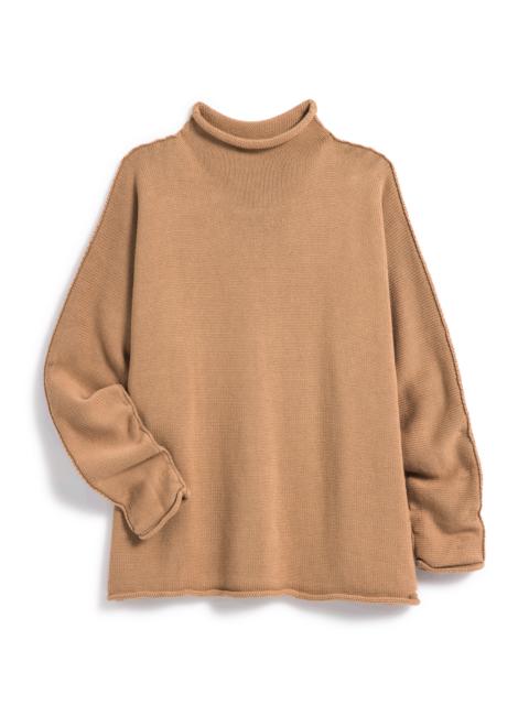 Frank & Eileen Rolled Funnel Neck Sweater
