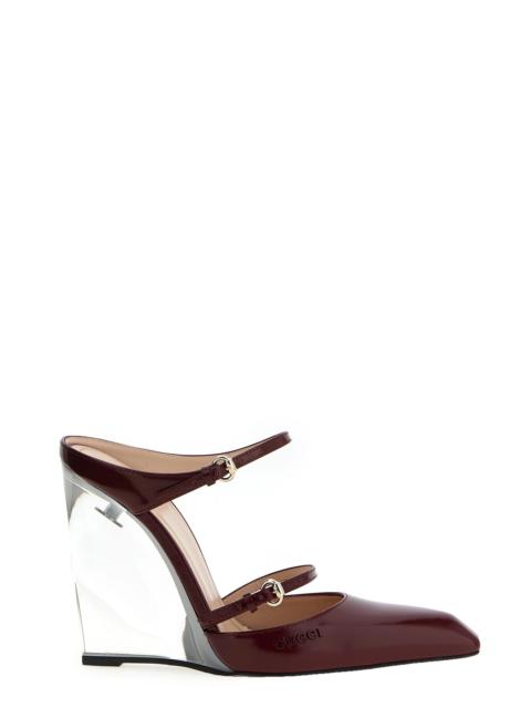 GUCCI 'Gucci Rosso Ancora' sabots