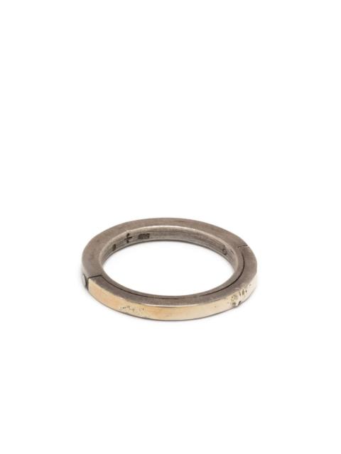 Parts of Four Sistema 18kt gold-plated ring