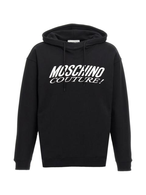 Moschino Logo print hoodie