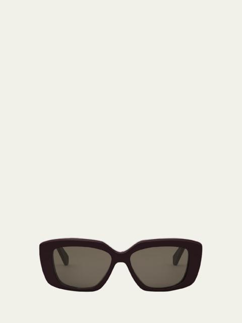 CELINE Triomphe Acetate Butterfly Sunglasses