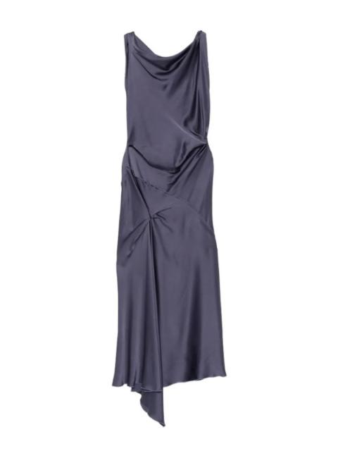 Victoria Beckham Posy Midi Dress in Eclipse