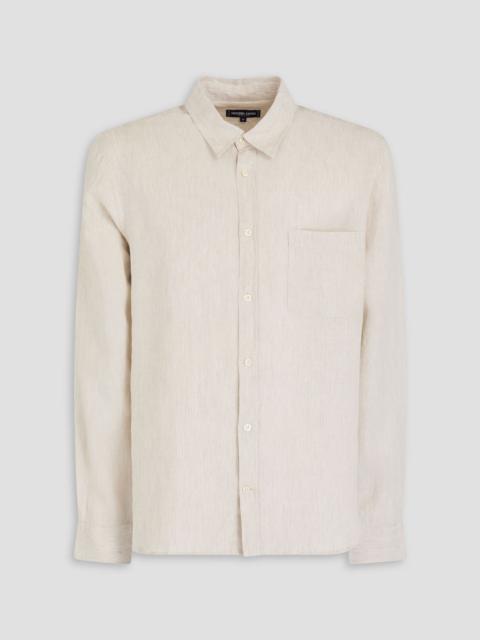 FRESCOBOL CARIOCA Telles striped linen shirt