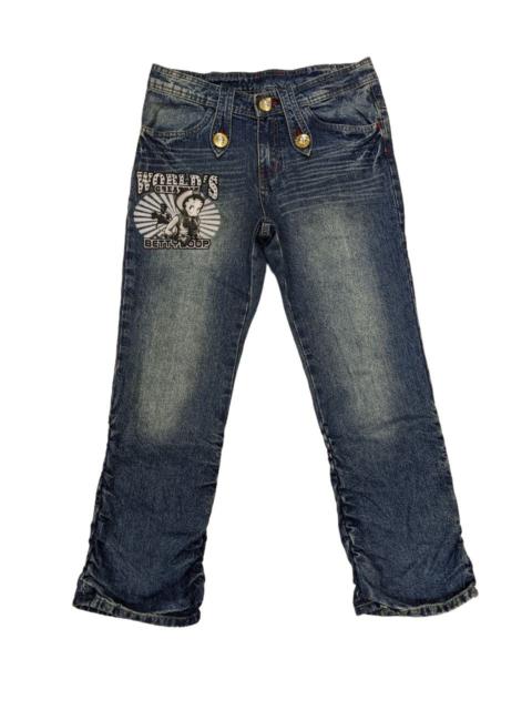 Other Designers Archival Clothing - VINTAGE DENIM WORLD’s GREATEST OFFICIAL BETTY BOOP PANTS