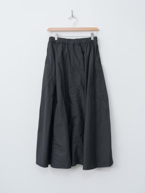 ICHI Antiquités Typewriter Cotton Skirt - Black