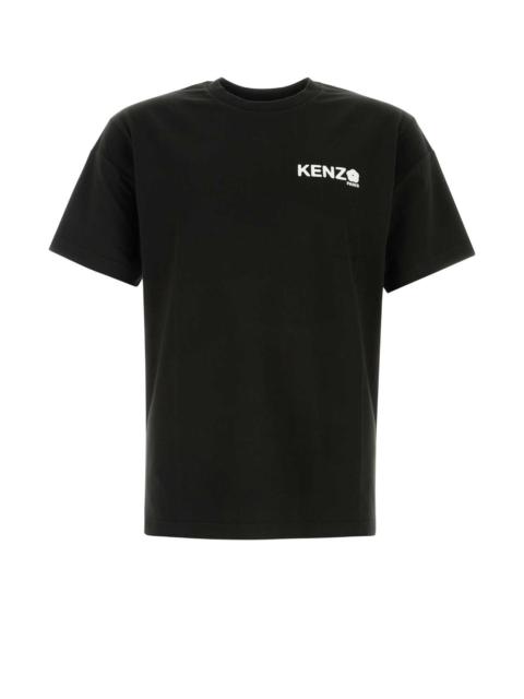 KENZO Kenzo Men Black Cotton T-Shirt