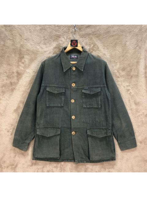 Blue Blue Japan 80's Blue Blue Selvedge Denim Jacket 4 Pocket #1400-59