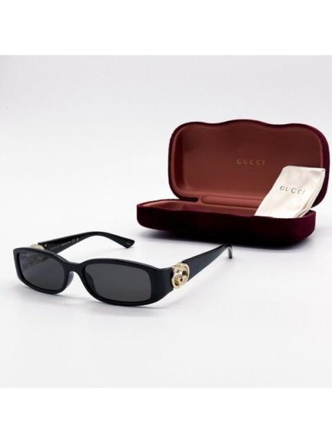 GUCCI NEW GUCCI GG1661S 001 OVAL BLACK WOMEN SUNGLASSES GUCCI