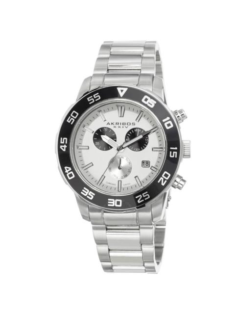 Other Designers Akribos XXIV White Matte Men's Watch AK669SSW