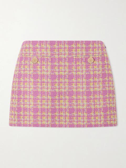 GUCCI Cotton-blend Tweed Mini Skirt