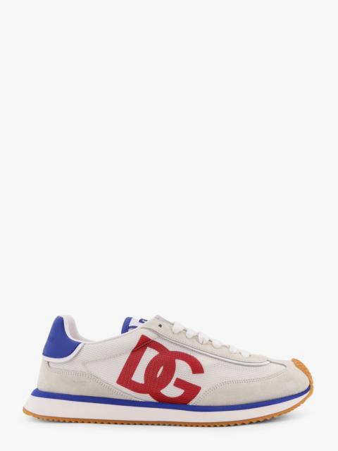 Dolce & Gabbana Dolce & Gabbana Leather Sneakers With Dg Logo