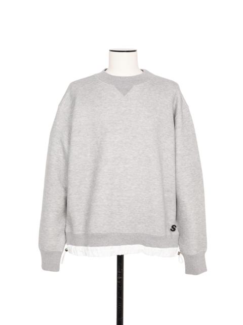sacai s Sponge Sweat Pullover