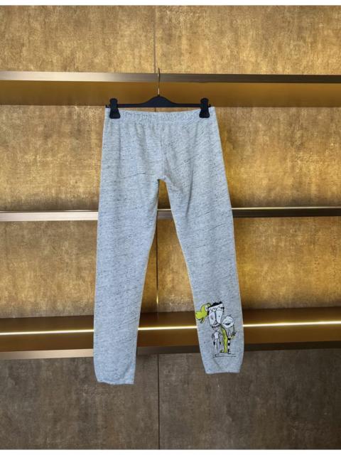 Chrome Hearts Chrome Hearts x Matty Boy graffiti graphic sweatpants in grey