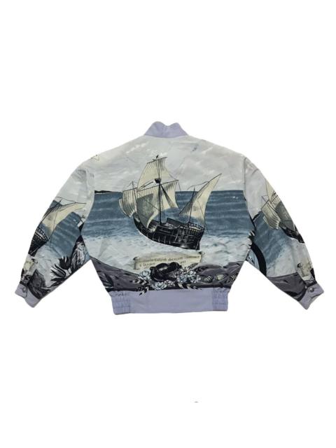 Vintage - Domon Christopher Colomb decouvre Araenque Full Print Jacket