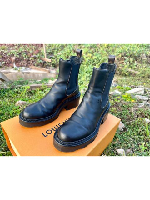 Louis Vuitton Authentic Louis Vuitton Beauborg Ankle Boots Size 39