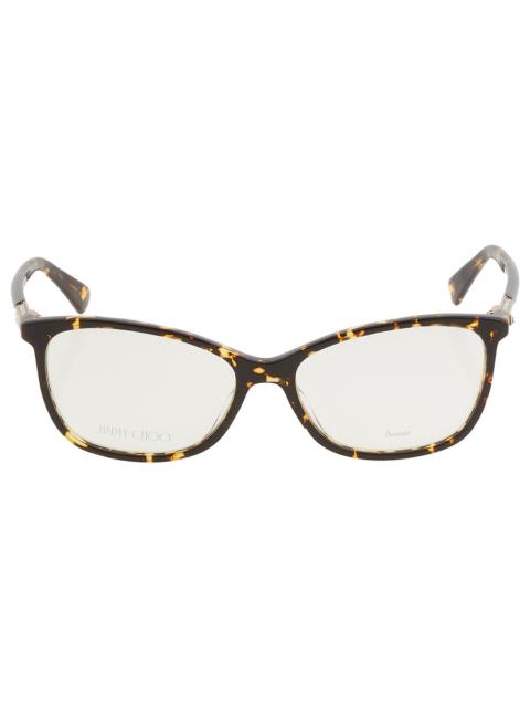 JIMMY CHOO Jimmy Choo Demo Rectangular Ladies Eyeglasses JC282/G 0086 55