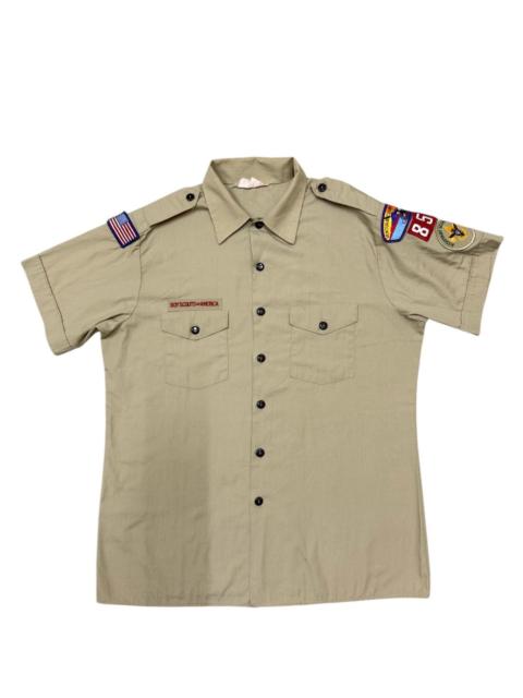 Other Designers VINTAGE BOYSCOUT OF AMERICA UNIFORM SHIRT