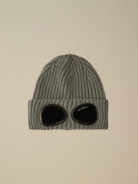 C.P. Company Extrafine Merino Wool Goggle Beanie
