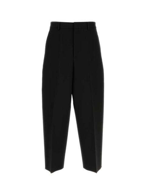 Valentino Valentino Garavani Men Black Wool Blend Pant