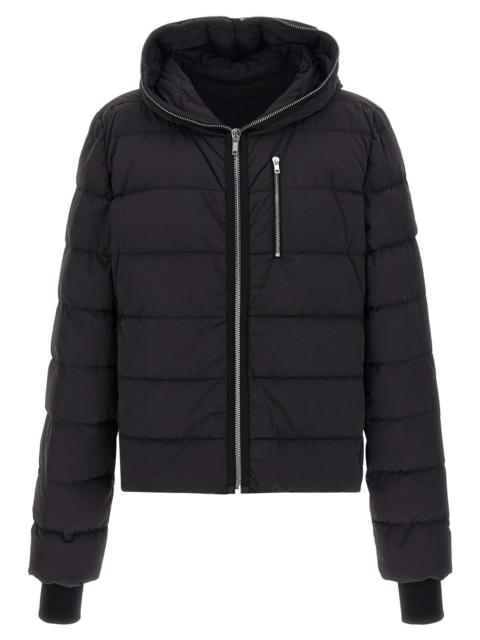 Rick Owens Gimp Puffer Jackets Black