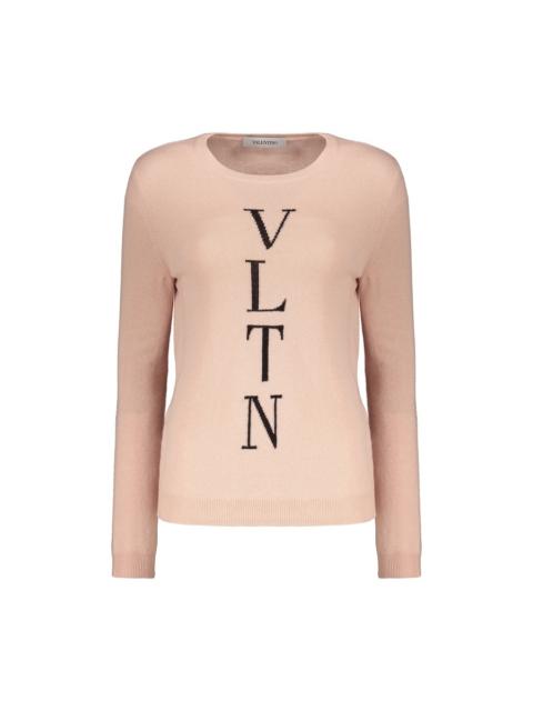 Valentino Valentino Womens Rose Wool Blend Sweater