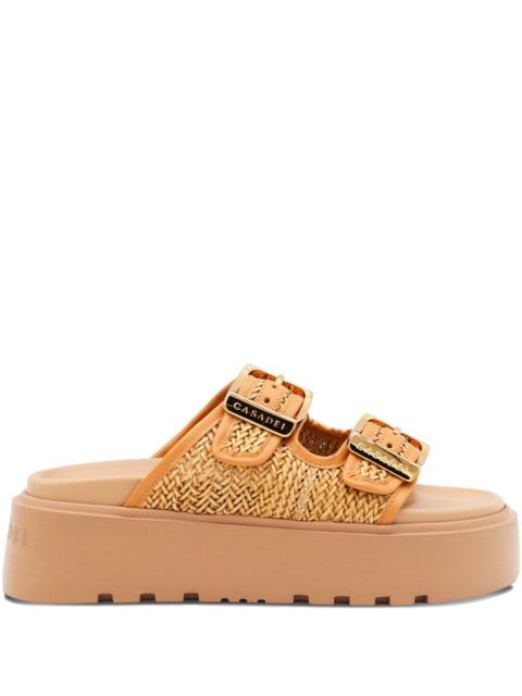 Casadei Sandals Leather Brown