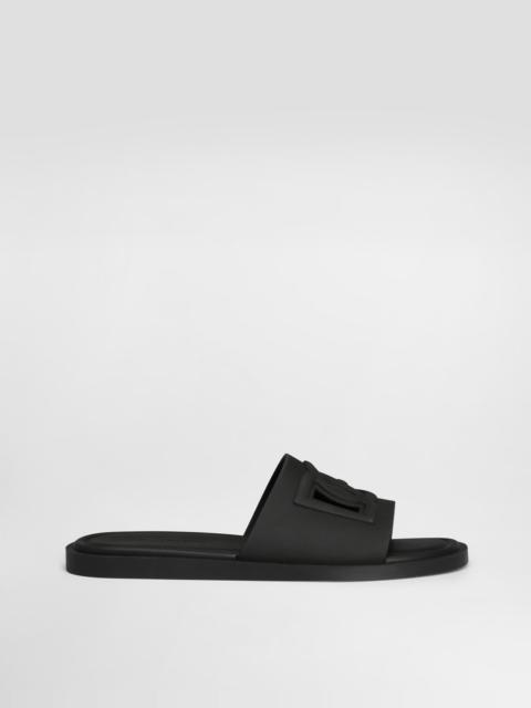 Dolce & Gabbana Rubber beachwear sliders
