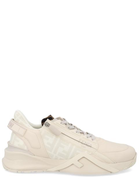 FENDI FENDI FLOW LEATHER SNEAKER