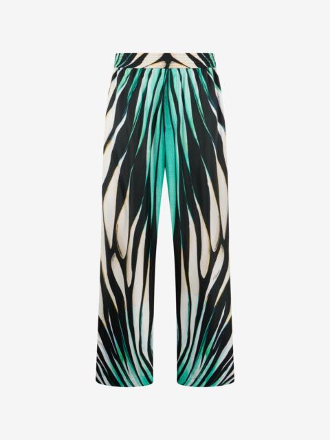 Roberto Cavalli Tropical Elegance Palazzo Pants