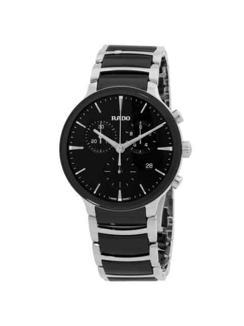 Other Designers Rado Centrix Chronograph Quartz Black Dial Men's Watch R30210152