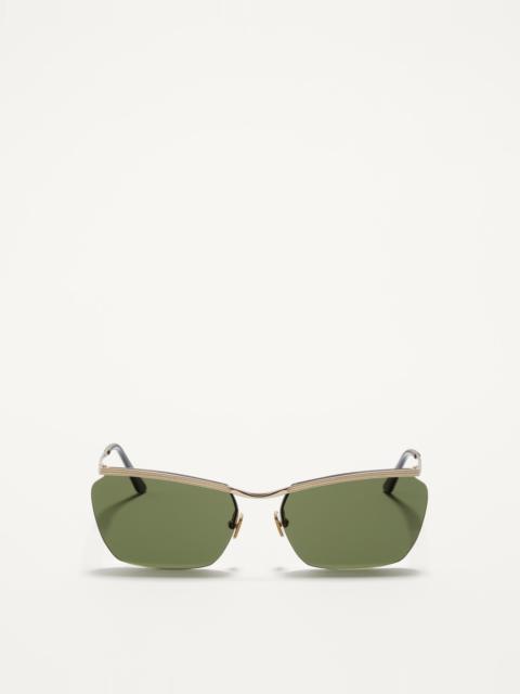 FLOATING RIMLESS METAL GLASSES