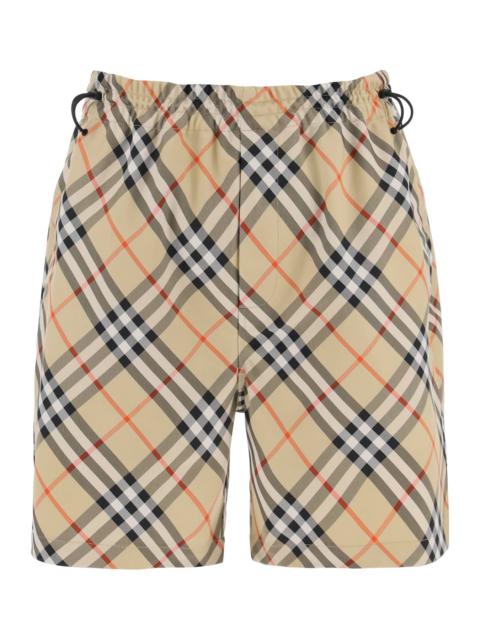 Burberry Checkered Bermuda Shorts