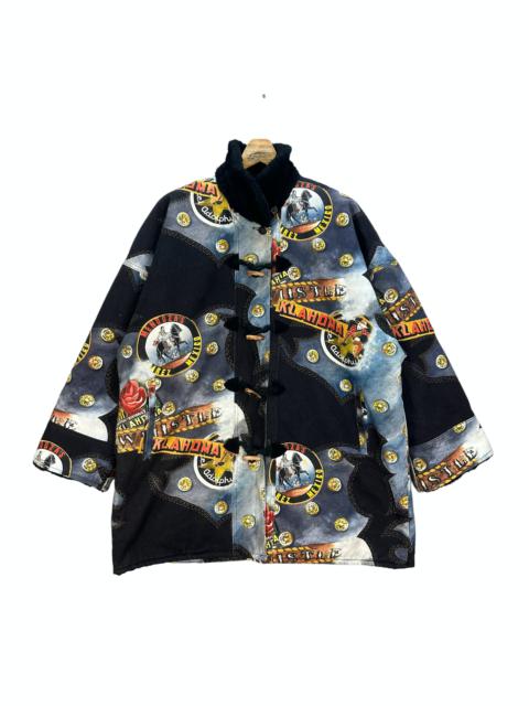 Other Designers Vintage - LUV TRICOT FULLPRINT SHERPA DUFFLE COAT #8294-002