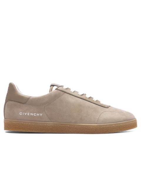 Givenchy TOWN NUBUCK AND LEATHER SNEAKERS - KHAKI