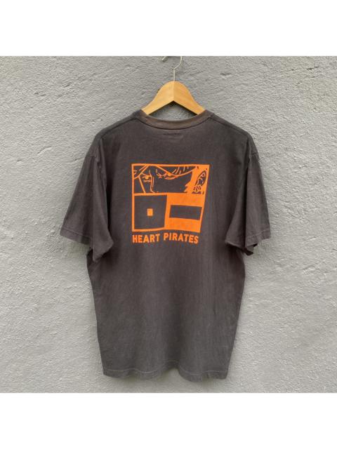 Other Designers Vintage - Thrashed Faded Trafagar Law Heart Pirates One Piece Tee