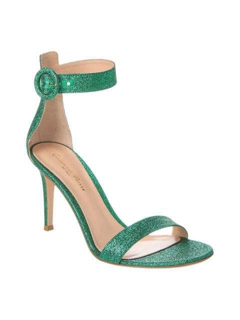 Gianvito Rossi Gianvito Rossi Portofino 85 Glitter Sandal