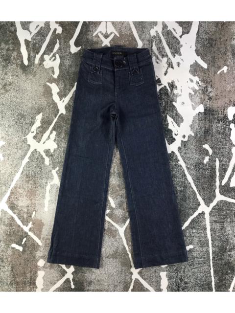 Other Designers Goldsign - Goldsign Denim Dark Wash Flared Jeans KJ1597