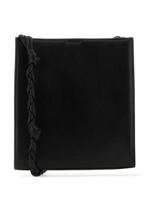 Jil Sander Jil Sander Women Black Leather Medium Tangle Shoulder Bag