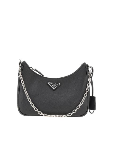 Prada Prada Saffiano Leather Re-edition 2005 Bag Black