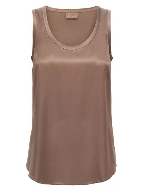 Brunello Cucinelli Women Silk Top